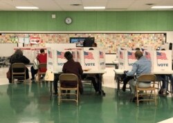 Voters cast their ballots at a polling station in Fairfax, Virginia, Nov. 5, 2019. (Photo: Diaa Bekheet)
