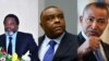 Joseph Kabila, Jean-Pierre Bemba, Moïse Katumbi.