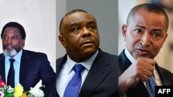 Joseph Kabila, Jean-Pierre Bemba, Moïse Katumbi.