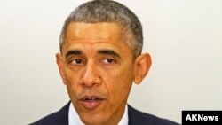 President Barack Obama speaks while meeting with the President’s Export Council, Dec. 11, 2014, in the Eisenhower Executive Office Building in the White House complex.