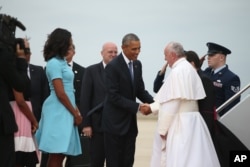 Rais Obama amkaribisha Papa Francis