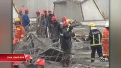 Sập giàn giáo nhà máy điện ở TQ, ít nhất 67 người thiệt mạng