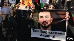 Taleh Bağırzadəyə azadlıq! şüarı