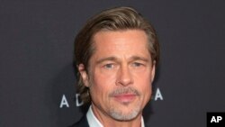 Actor Brad Pitt attends a special screening of "Ad Astra" at the National Geographic Museum, Sept. 16, 2019, in Washington.