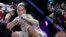 FILE - Katy Perry performs at the Rock in Rio music festival in Rio de Janeiro, Brazil, Sept. 28, 2015. 