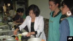 Lee Aeran once inspected food for the North Korean government, now she teaches North Korean cuisine at her cooking institute in Seoul