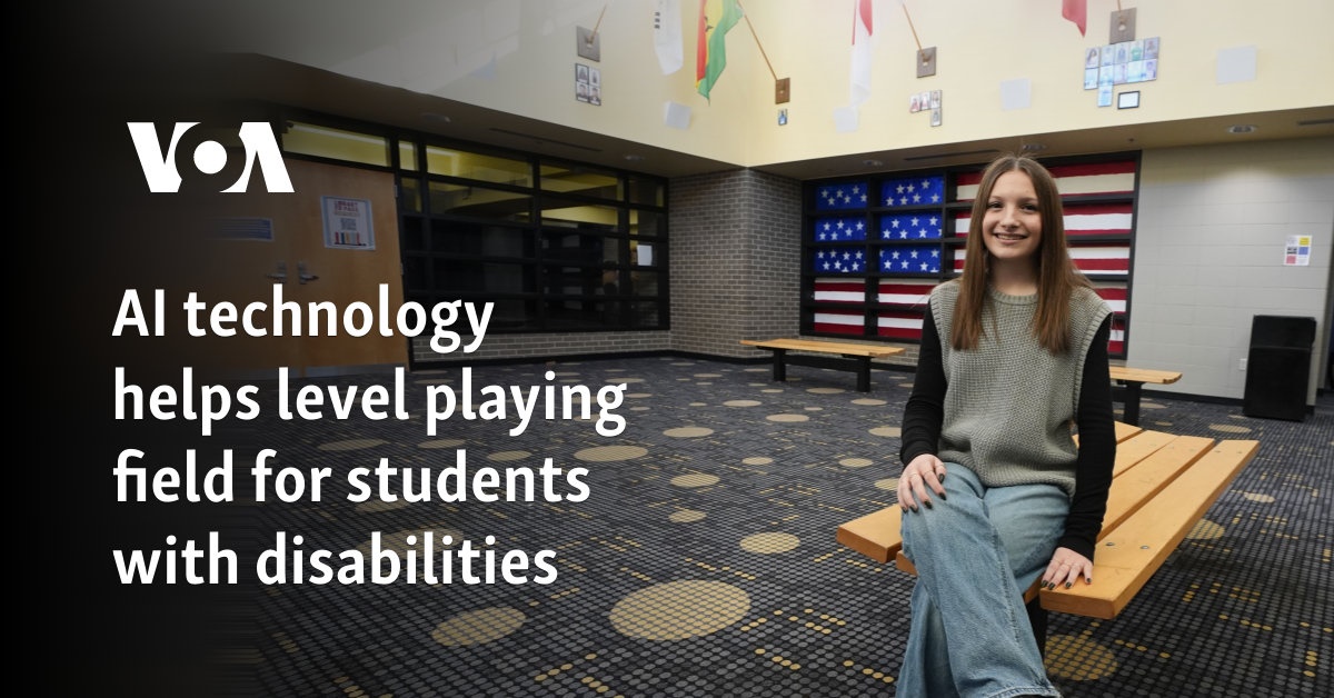 AI technology helps level playing field for students with disabilities