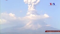 Meksika’daki Colima Yanardağı Yeniden Faaliyette