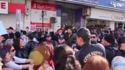 Ankarada polis 8 Mart yürüşünə müdaxilə edib