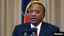 Rais wa Kenya Uhuru Kenyatta