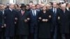 Presiden Perancis Pimpin Pawai Persatuan di Paris