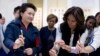 Hari Pertama di China, Michelle Obama Kunjungi Sekolah