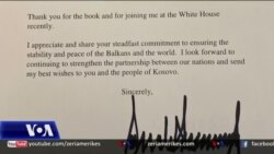 Presidenti Trump i dërgon letër kryeministrit Hoti