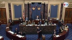 Defensa de Trump presenta argumentos ante el Senado 