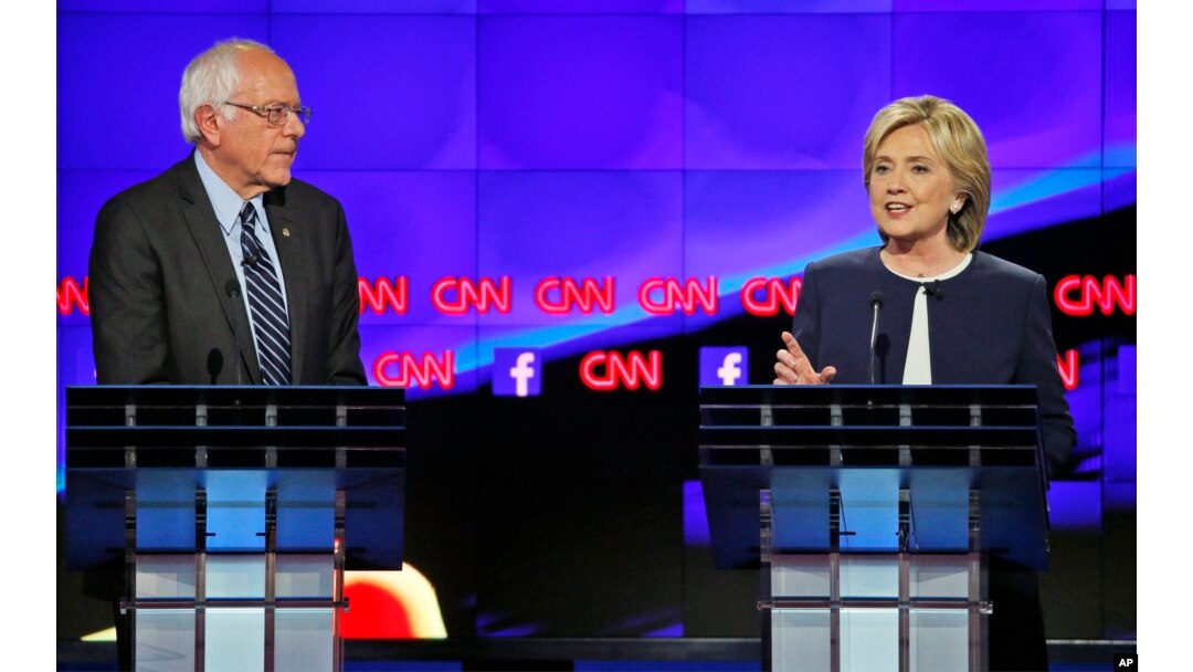 Berni Sanders va Hillari Klinton