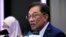 Malaysia's opposition leader Anwar Ibrahim speaks during a press conference in Kuala Lumpur, Sept. 23, 2020. Anwar said he has secured a majority in parliament to form a new government that is “strong, stable and formidable."