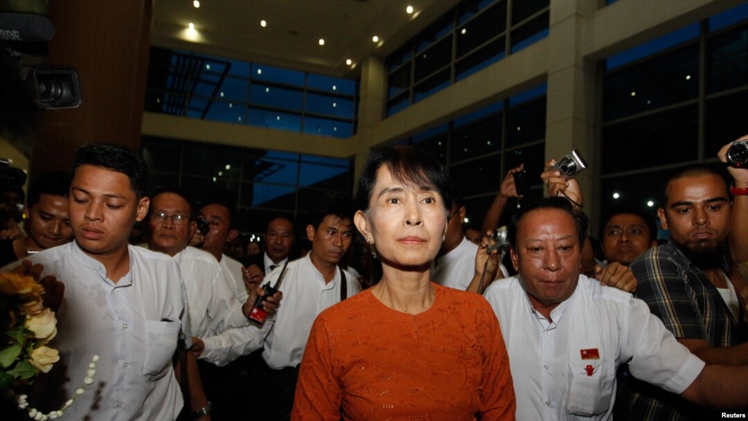 Ðây là chuyến công du nước ngoài đầu tiên của bà Suu Kyi trong vòng 24 năm