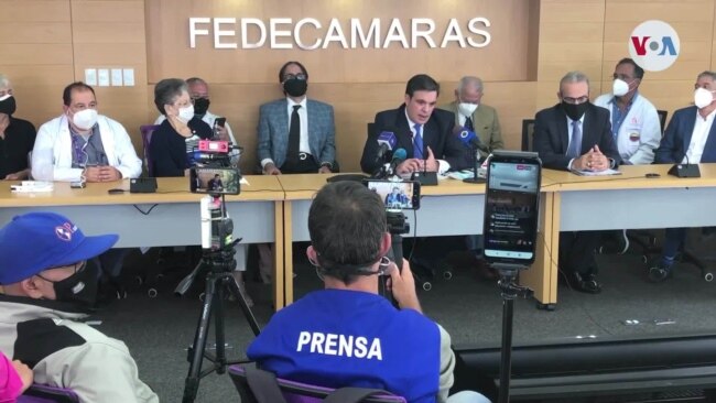 Gremio empresarial venezolano presenta propuesta de vacunación