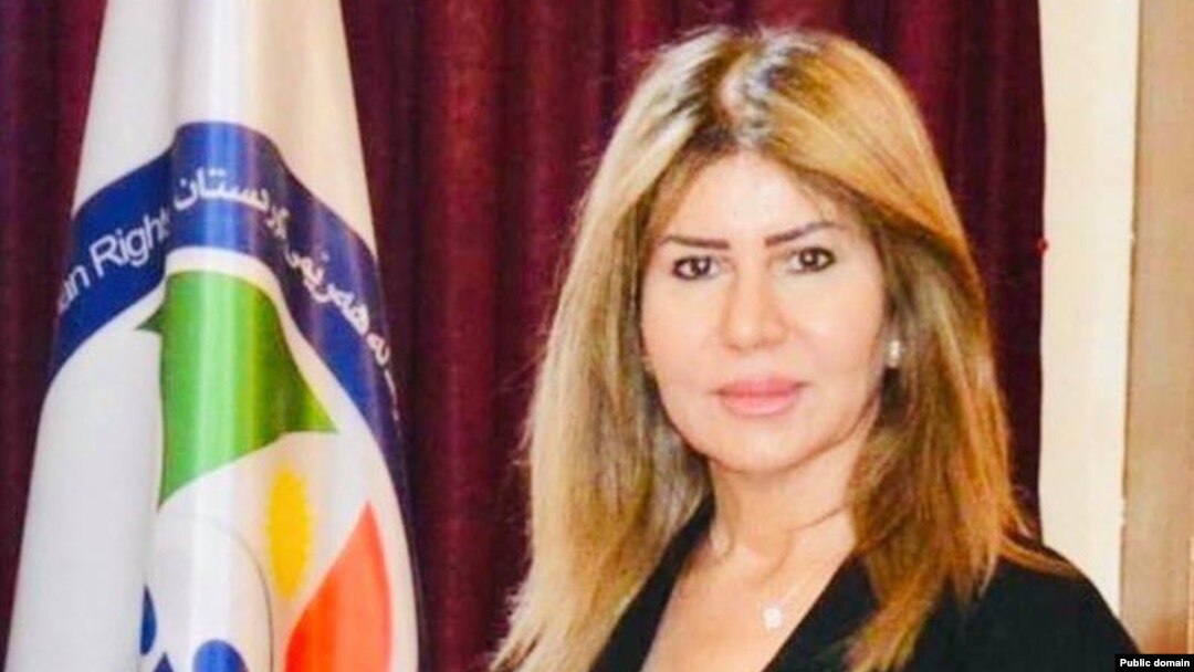 مونا یاقو سەرۆکی دەستەی سەربەخۆی مافەکانی مرۆڤ لە هەرێمی کوردستان --