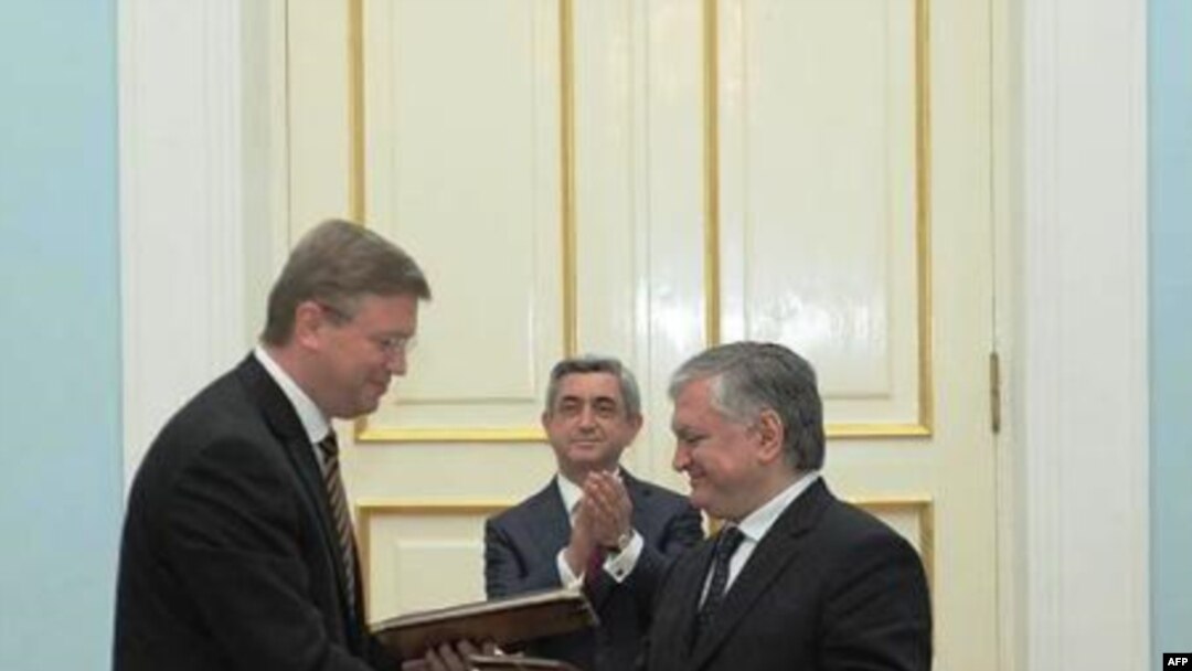 Հայաստանի կառավարության և Եվրոպական հանձնաժողովի միջև ստորագրվել է համատեղ հռչակագիր