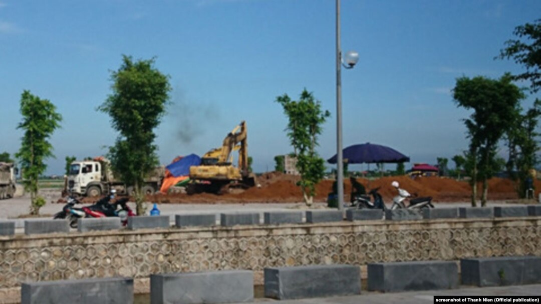 Khu mai táng cố Chủ tịch Trần Đại Quang được cho là rộng đến hơn 2 hectare, theo một bài đã bị VNExpress rút xuống