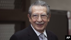 Nhà cựu độc tài Guetemala Jose Efrain Rios Montt
