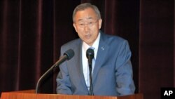 UN Secretary-General Ban Ki-moon (file photo)