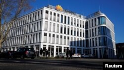 중국 통신장비업체 화웨이의 독일 뒤셀도르프 지사 건물.