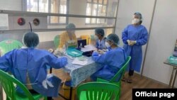 ေဒါပုံ Fever Clinic (ဓါတ္ပံု-Community Fever Clinic - Yangon Network)
