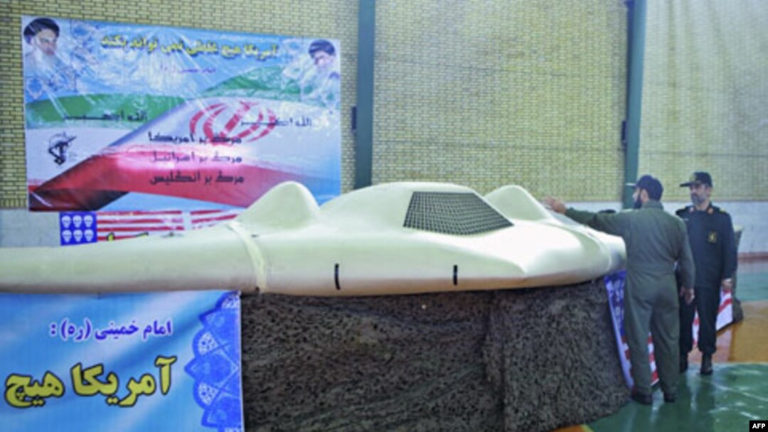 AQShning RQ-170 rusumidagi uchuvchisiz harakatlanadigan razvedkachi samolyoti, deydi Eron harbiylari
