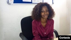 Júlia Fara, oficial de programas da Associação Kugarissica na Beira, Moçambique