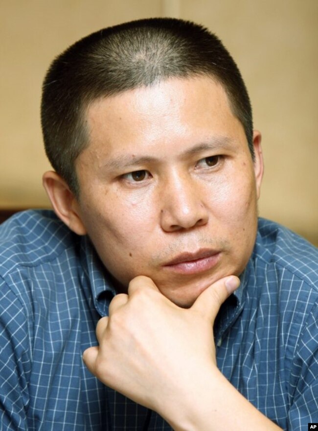 中国公民运动标志性人物许志永 美联社照片