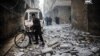 Трагические последствия сброса бочковых бомб в Сирии
