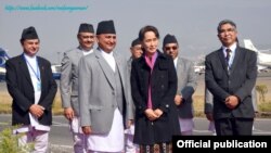 မြန်မာနိုင်ငံတော်အတိုင်ပင်ခံ နီပေါ ရောက်ရှိ (Ministry of Foreign Affairs)