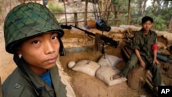 緬甸兒童兵。(資料照)