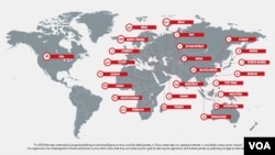 Amnesty International Death Penalty Map