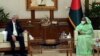 ကုလအထွေထွေညီလာခံဥက္ကဋ္ဌ နဲ့ ဝန်ကြီးချုပ် Sheikh Hasina ရိုဟင်ဂျာဒုက္ခသည် အရေးဆွေးနွေး
