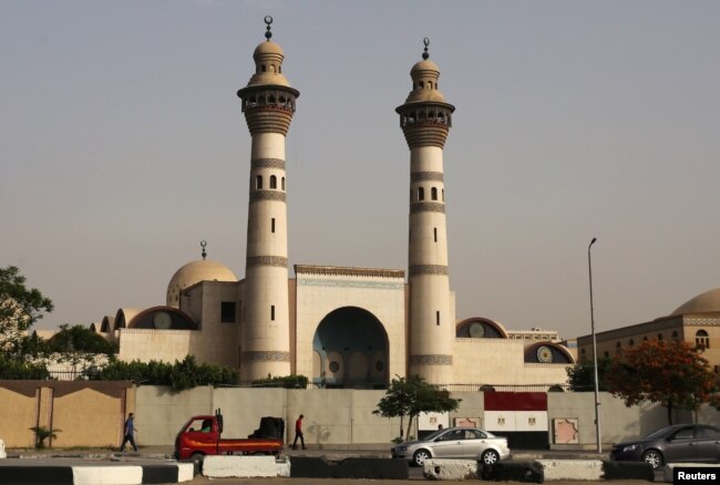 FILE - A view of Al-Azhar University in Cairo, Egypt, April 17, 2016.