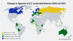 Approval of U.S. Leadership – by country