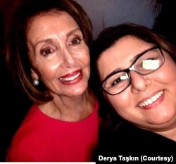 Temsilciler Meclisi Başkanı Nancy Pelosi ve Derya Taşkın