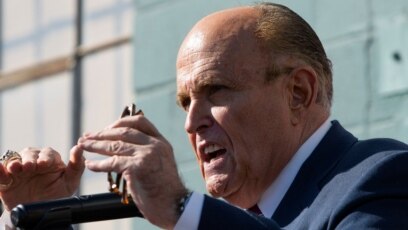 Cựu luật sư của cựu Tổng thống Donald Trump, ông Rudy Giuliani.