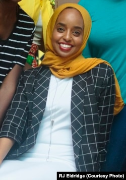 Samira Abderahman, the host of the first ever Black Iftar event, held in Chicago.