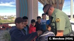 Migrants Cross Into US From Mexico