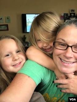 Carli Leon, an Ohio mother of two, was once an active member in the anti-vaccine community. (Photo courtesy of Carli Leon)