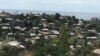 Vista aérea do Bairro Carioca em Pemba, Cabo Delgado