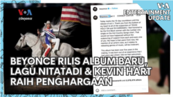 VOA Entertainment Update: Beyonce Rilis Album Baru, Lagu Idul Fitri karya Nitatadi dan Kevin Hart Raih Penghargaan