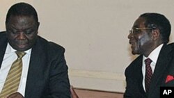 VaRobert Mugabe, vari kurudyi, vaina VaMorgan Tsvangirai munguva yehurumende yemubatanidzwa 