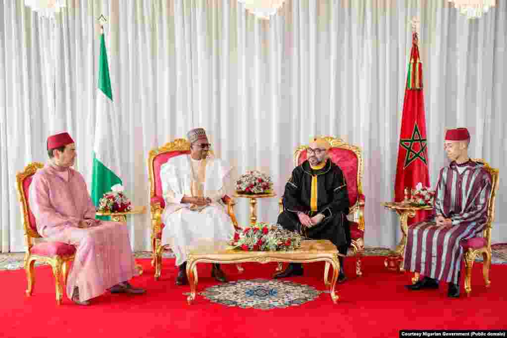 Ziyarar Shugaba Muhammadu Buhari a Morocco