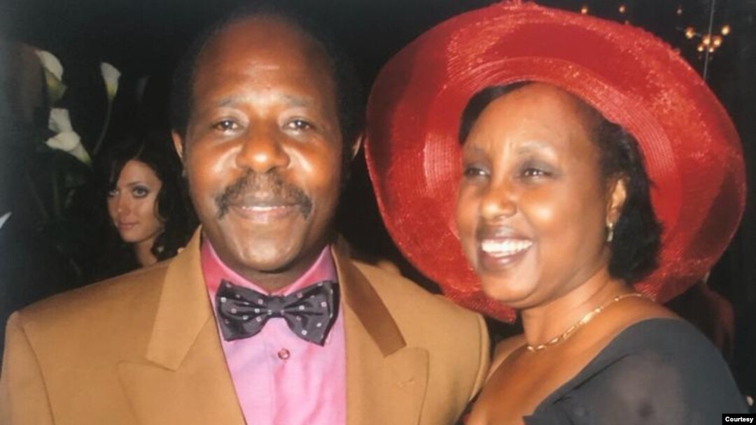 Paul Rusesabagina na Madamu we Taciana Rusesabagina