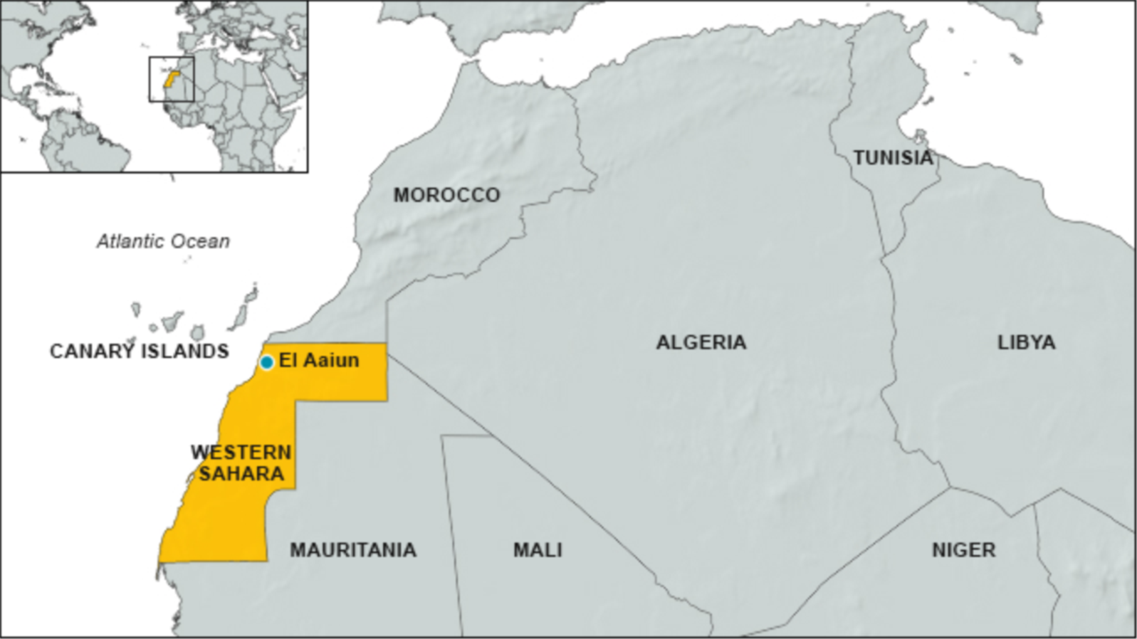 Western Sahara, Africa